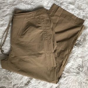 Last Call! - Talbots Cinch Waist Cropped Pants 14W